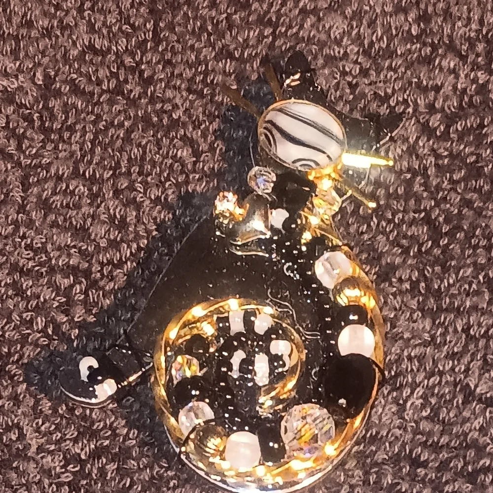Liztech Silver And Crystal Pin - Picture 15 of 16